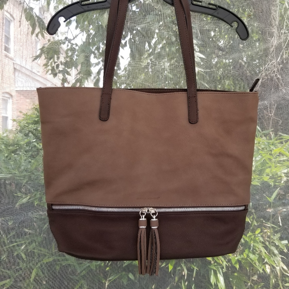 David Jones Paris Leather Bag